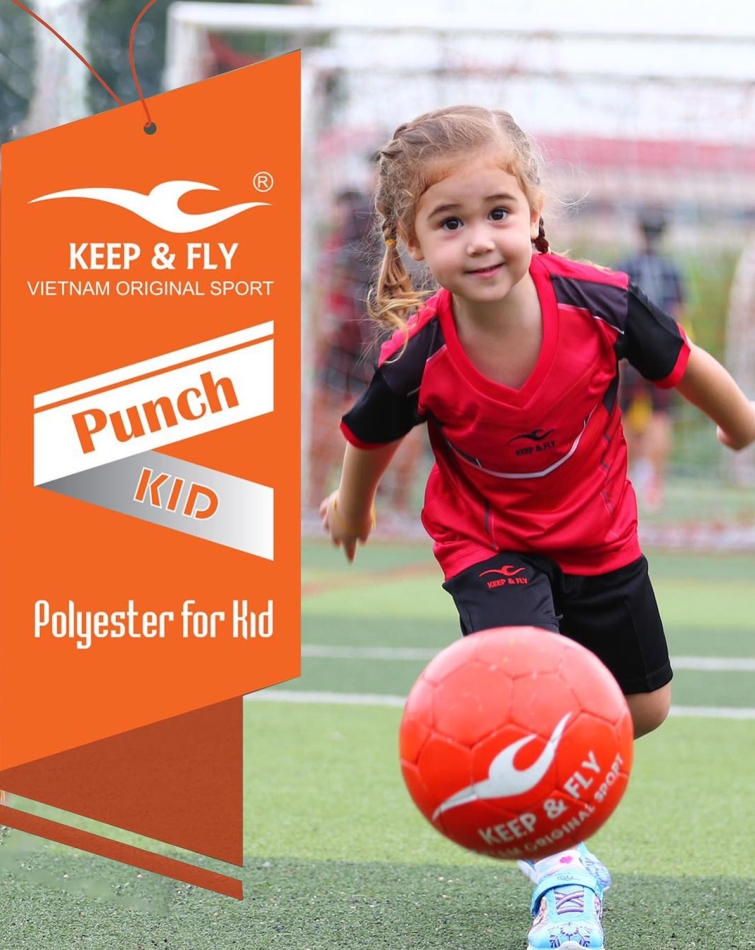 Bộ áo bóng đá Punch Kid