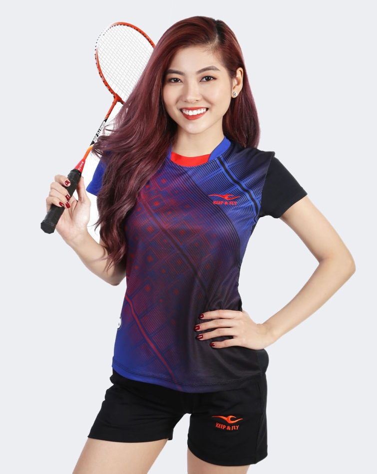 Áo cầu lông nữ Flick
